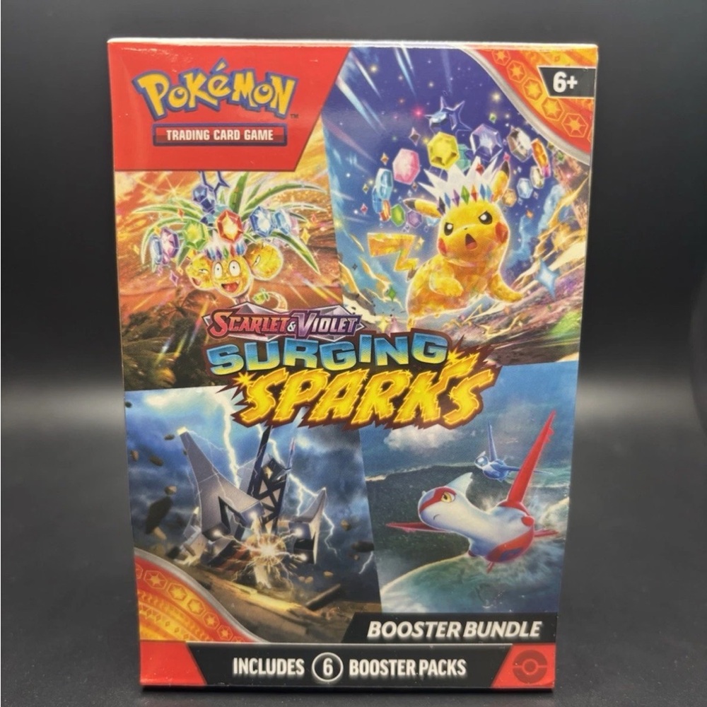 Pokémon Scarlet & Violet: Surging Sparks Booster Bundle (Factory Sealed) - Picture 3 of 5